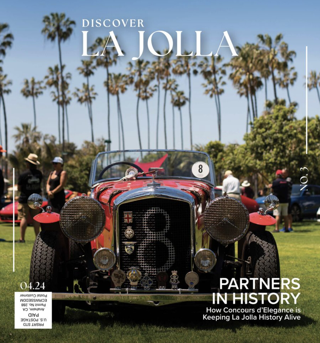 Discover La Jolla magazine cover.
